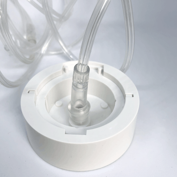 Inhallerings slange til montering på mini ionizer